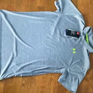 Under armor dry fit collard tee